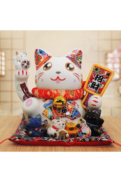 MOBI Lucky Decorative Cat for Happiness and Wealth Attraction