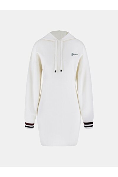 Guess فستان سبينا النسائي المحبوك من مزيج الصوف النشط