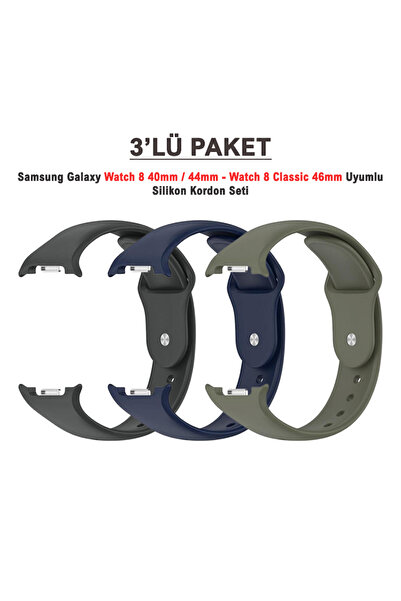 Dexmon Samsung Galaxy Watch 8 40mm - Watch 8 44mm – Watch 8 Classic 46mm Uyum...