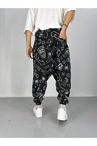 COCOPELLI Space Patterned Men's Baggy Pants