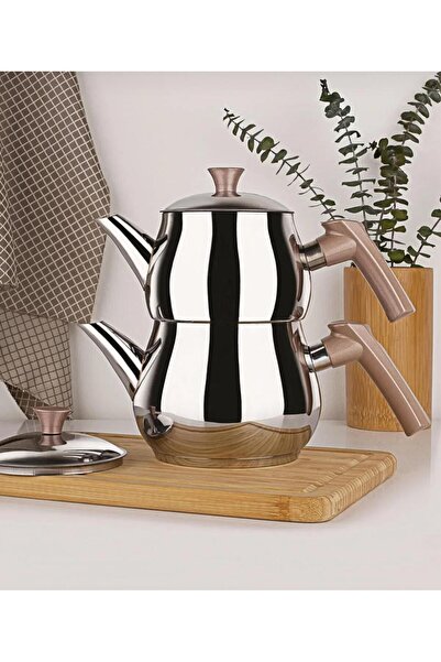 Gab Large Size Steel Teapot