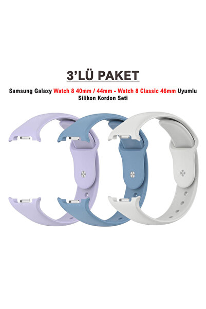 Dexmon Samsung Galaxy Watch 8 40mm - Watch 8 44mm – Watch 8 Classic 46mm Uyum...