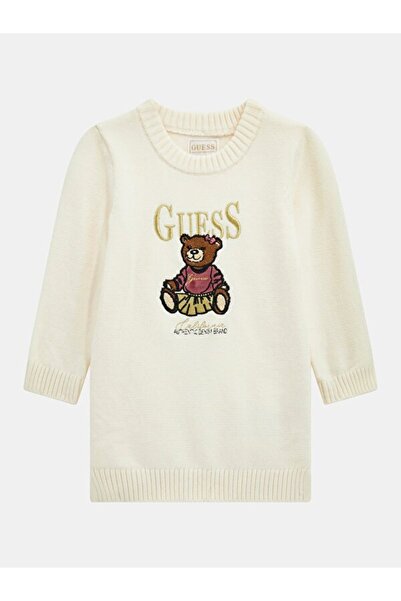 Guess Πλεκτό φόρεμα για κορίτσια από νήματα