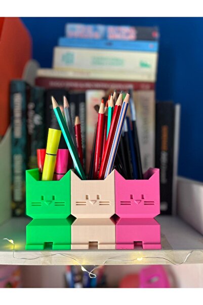 Mini Kedi Kalemlik (TEKLİ)