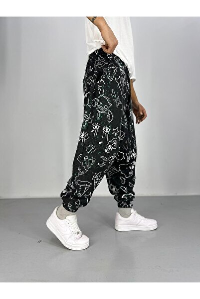 COCOPELLI Space Patterned Men's Baggy Pants