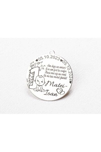 Simoshop Pandant Ag 925 pentru Mot '1 Anisor'