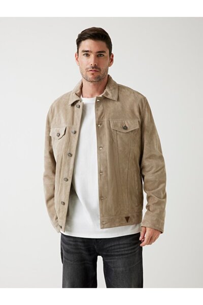 Guess Goat Men's Leather Jacket