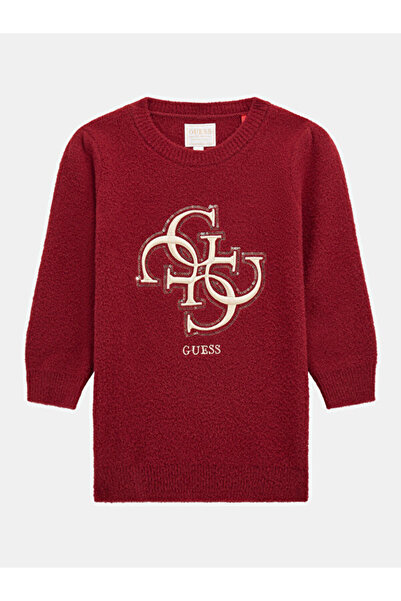 Guess Πλεκτό φόρεμα για κορίτσια σε γραμμή Α