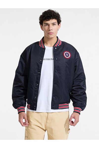 Guess Jeans Erkek Bomber Ceket