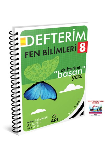 Arı Yayıncılık 2025-2026 8. Sınıf LGS Fen Bilimleri Defterim Defterine Başarı...