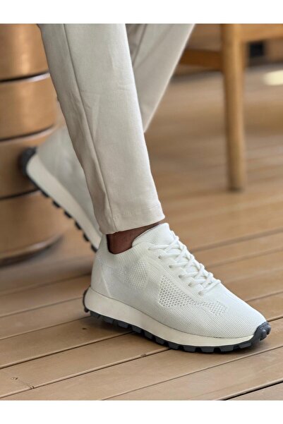 TEET Mn2409 - Knitwear Men's Shoes White