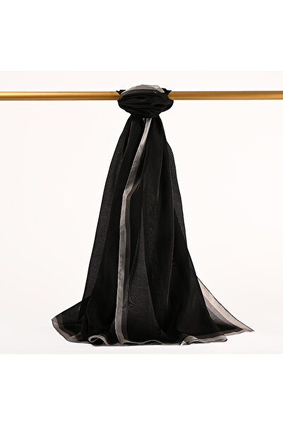 PİRAMİT Çizgili Kehribar Şal