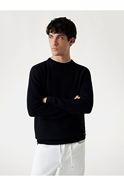 Guess Tricotaje pentru bărbați Harding modal în amestec de materiale