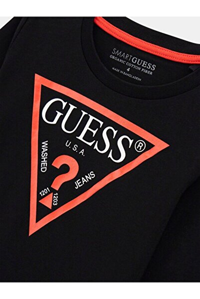 Guess Jersey Erkek Çocuk Regular Fit T-Shirt