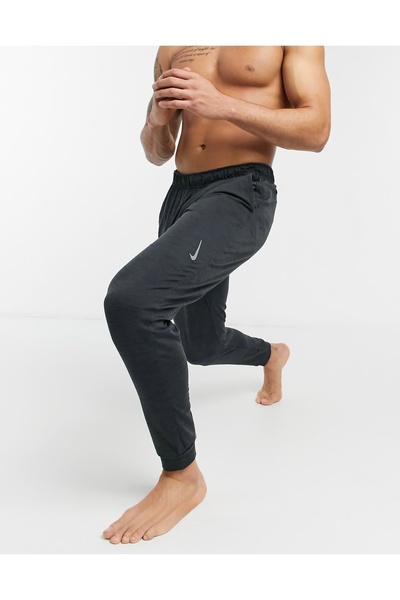 Nike Men's Yoga Dri-Fit Siyah Erkek Antrenman Eşofman Altı