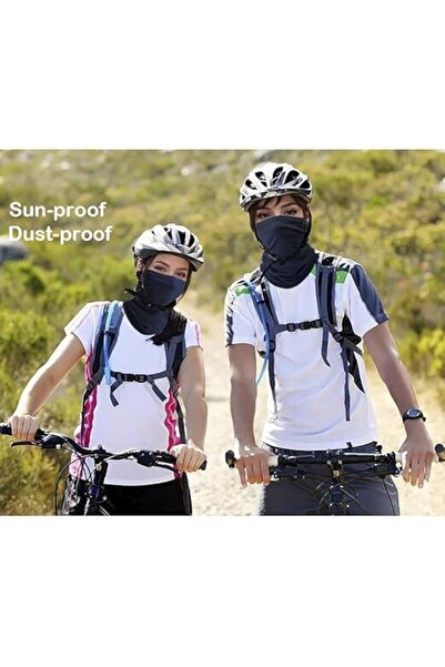 General Store Bandana Multifunctionala, SA&SO General Store®, Unisex, Negru Bleumarin, Marime Universala