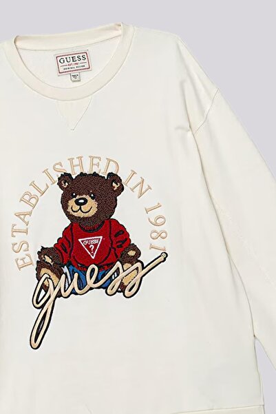 Guess Λευκό φούτερ για κορίτσια BG Store