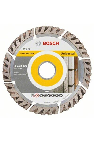 Bosch Disc de taiere diamantat Bosch, Standard for Universal 125 x 22,23