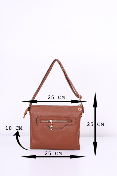 byFOX Fashion Soft Textured Crossbody Messenger Bag Width: 26 cm Length: 25 cm Bottom: 5 cm (Can Be Expanded)