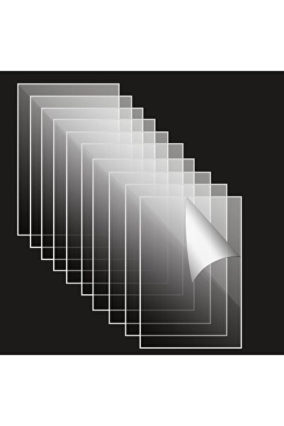 Slasa 20 قطعة من ألواح الأكريليك الشفافة مقاس 4 × 6 بوصات، وألواح أكريليك مربعة بسمك 0.08 بوصة (2 مم)