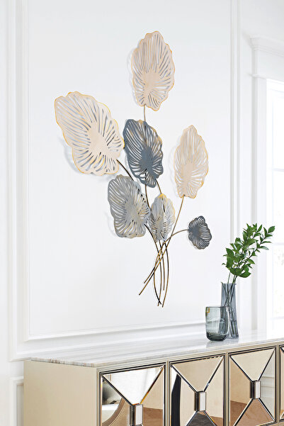 ENZODEKOR Nino Renkli Duvar Dekoru , Metal Pano , Otel Ev Ofis Dekorasyon