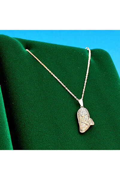 GOOG DESIGN Palestine-Palestine Map and Key Model Special Design Necklace