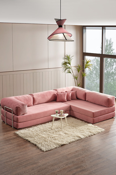 Evdemo Legom Petek Aktivite Koltuğu Yatak Olabilen Çok Amaçlı Kanepe L Koltuk Pudra