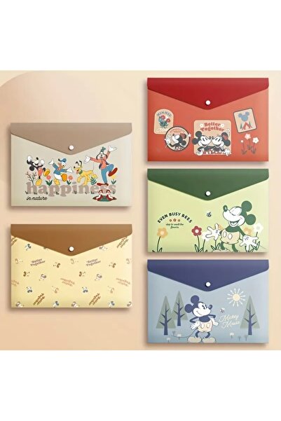 MICKEY 1 adet Serisi A4 Dosya Klasörü