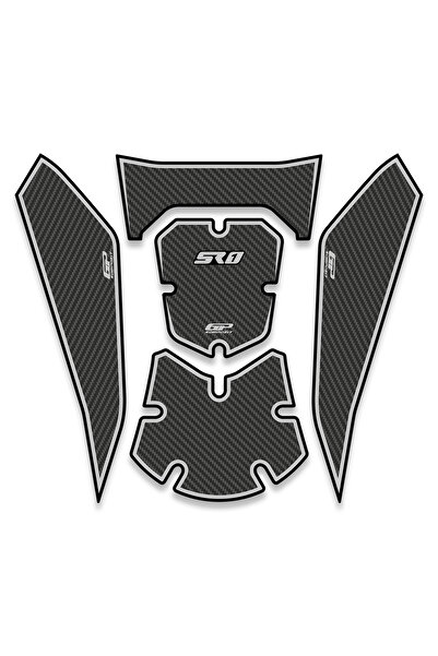 GP KOMPOZİT GP Kompozit Voge SR1 2023-2025 Uyumlu Tank Pad Siyah