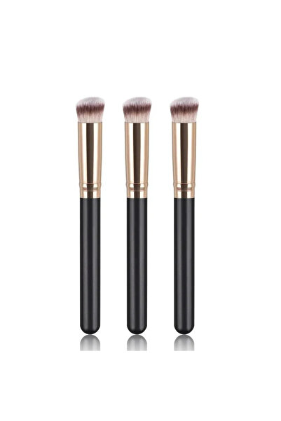 Choice1 3 قطع من فرشاة كريم الأساس والكونتور وأحمر الخدود وفرشاة تحديد العيون...