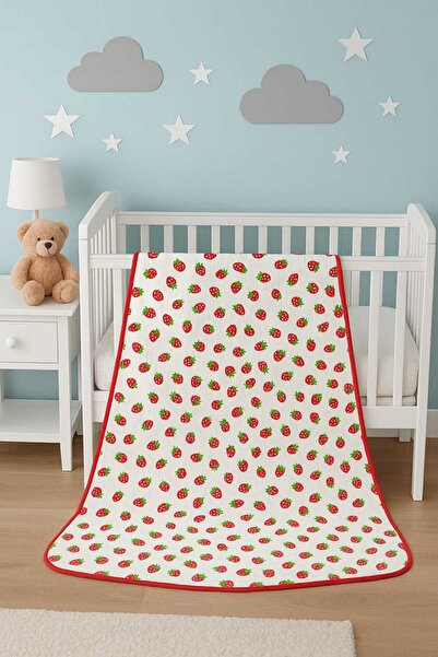 ruhaay Ribbed Single Layer Printed Baby Swaddle Blanket