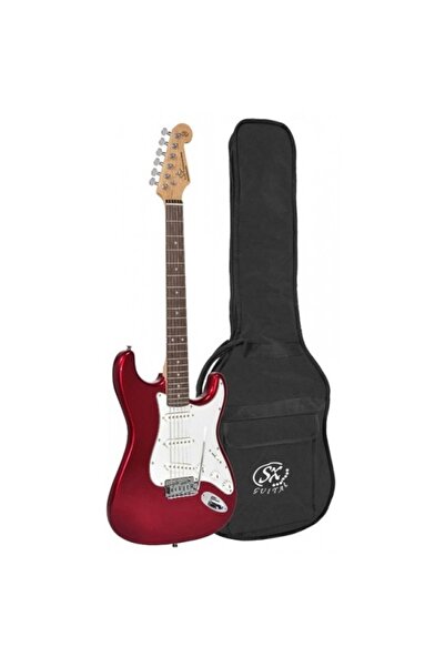SX ED1-CAR Elektro Gitar (Candy Apple Red)