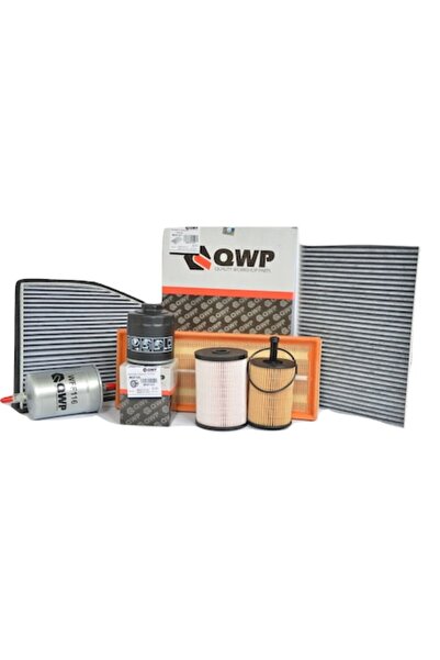 QWP Pachet filtre revizie + ULEI Ford Fiesta 1.4 16V 80 cai, filtre