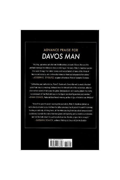 Harper Collins Davos Man - How The Billionaires Devoured The World