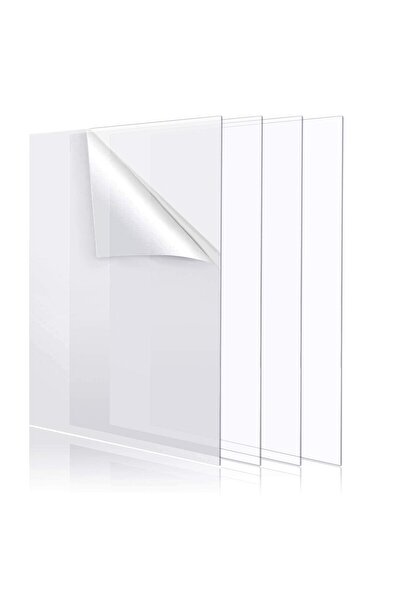 Slasa ألواح أكريليك 3 مم من Rise N Shine (4×4 بوصة، عبوة من 5 قطع)