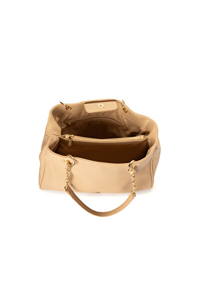 BATA Solid Shoulder Bag with Chain Detail Strap
