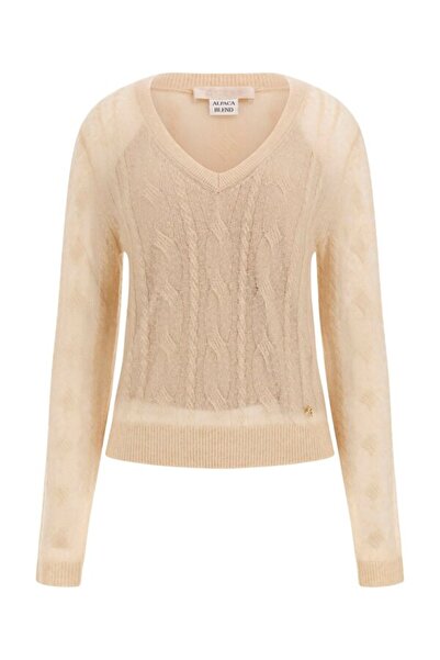Guess Izabella Kadın Yün Karışımlı Triko