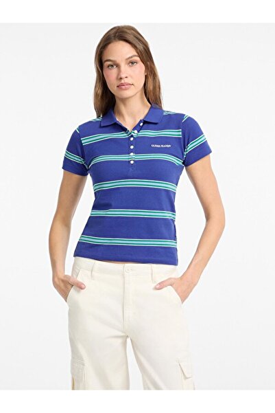 Guess Jeans Kadın Slim Fit Polo T-Shirt