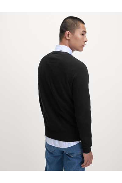 Marks & Spencer Pure Cotton Yuvarlak Yaka Triko Kazak