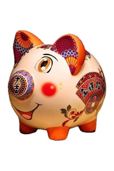 MOBI Porcusorul Decorativ Vesel al Norocului Suprem