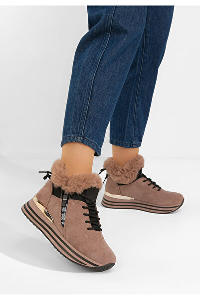 B T Shoes Sneakers dama imblaniti Axira kaki