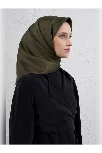 Armine Abstract Pattern Pure Silk Sura Scarf 9415D