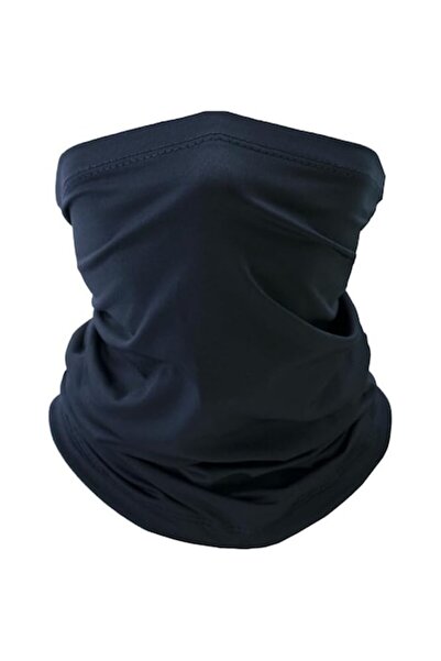 General Store Bandana Multifunctionala, SA&SO General Store®, Unisex, Negru Bleumarin, Marime Universala