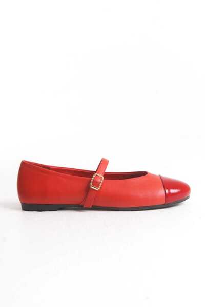 ERNİLA Belle Genuine Leather Women's Ballerinas