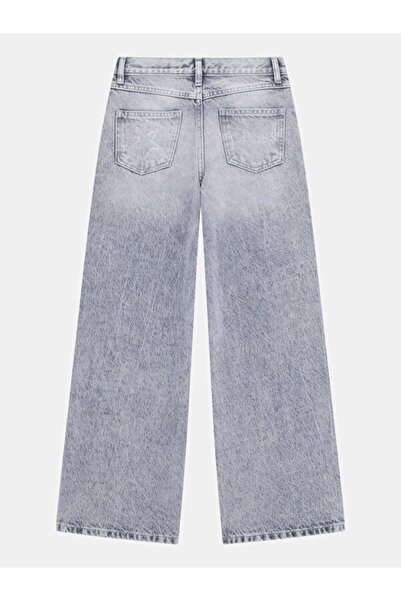 Guess Grey Kız Çocuk Palazzo Fit Jean