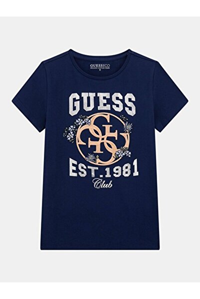 Guess Κοριτσίστικο μπλουζάκι J5YI25K6YW4 Ναυτικό μπλε