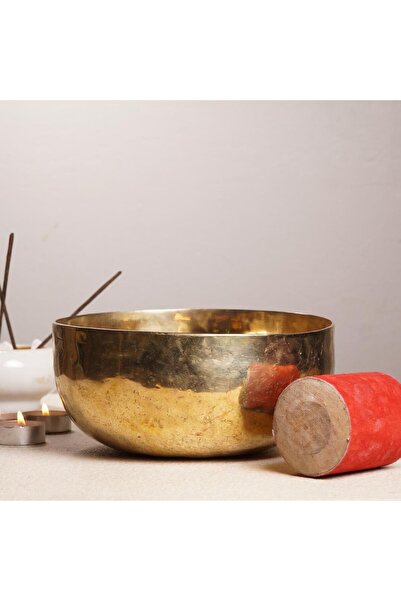 Mitr 14 cm El Yapımı Tibet Kasesi