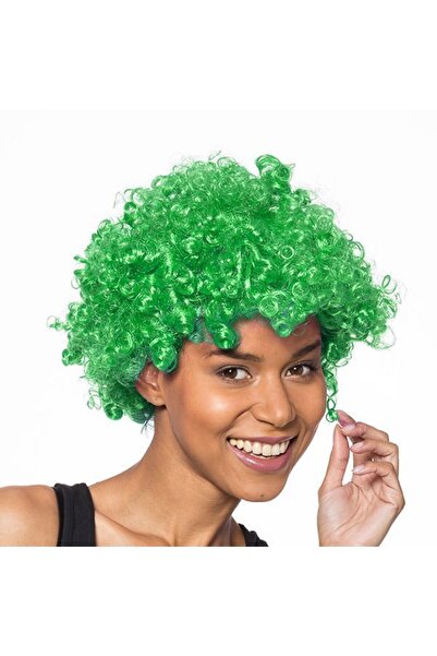 Gadget Master Perucă Afro Verde