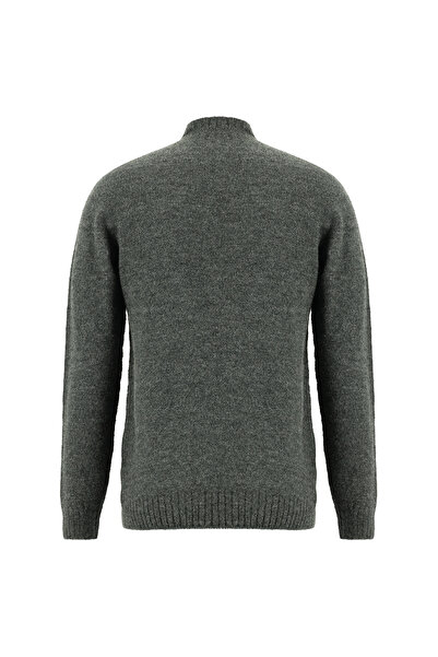 Kiğılı Bato Collar Slim Fit Slim Fit Seamless Wool Knitwear Sweater