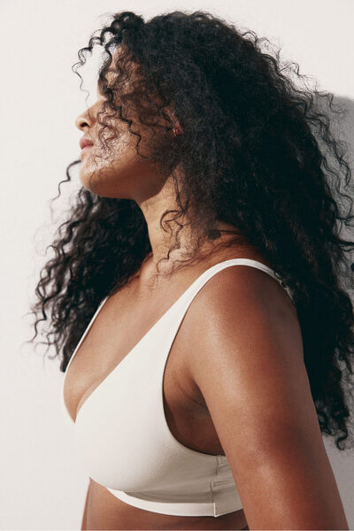 H&M Dolgulu Yumuşak Mikrofiber Sütyen